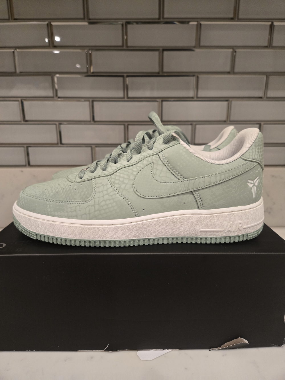 Nike Kobe Air Force 1 Low "Steam/Summit White"